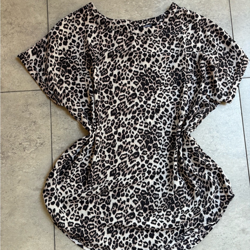 Leopard Print Women's Top
